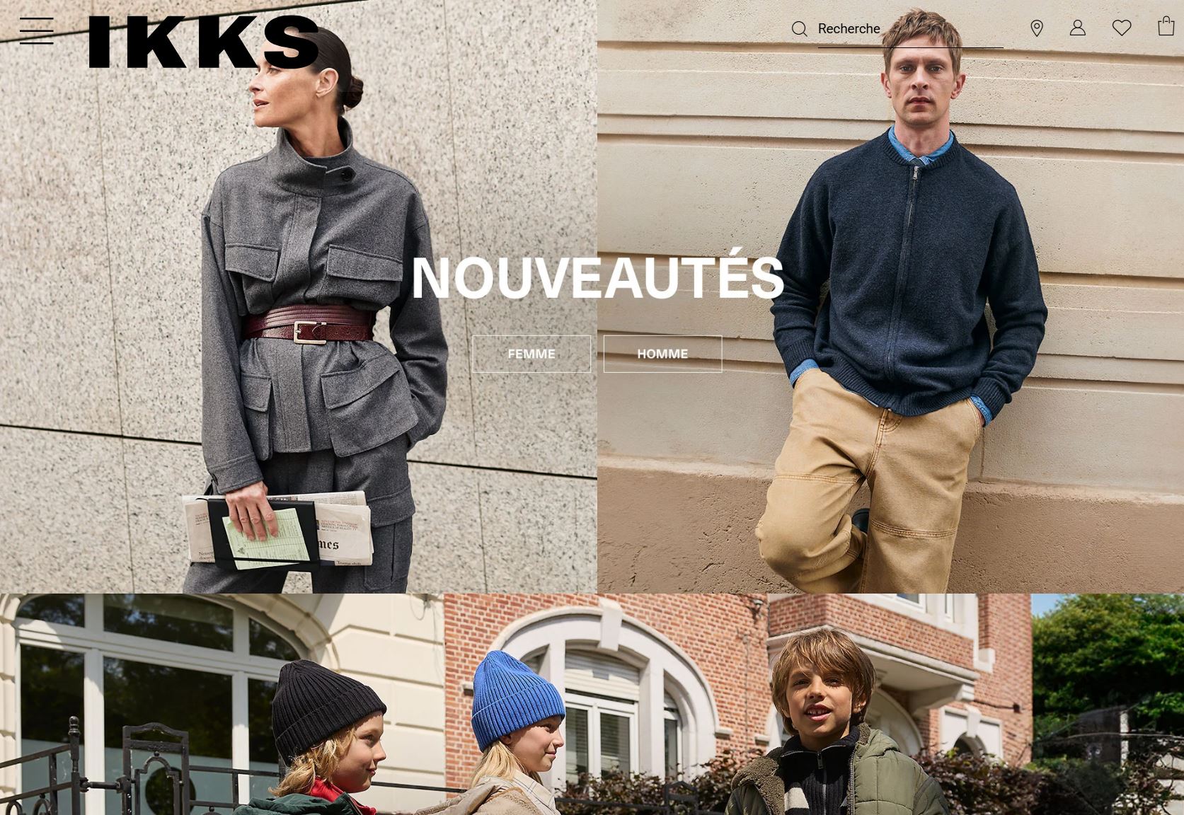 IKKS Apparel Website