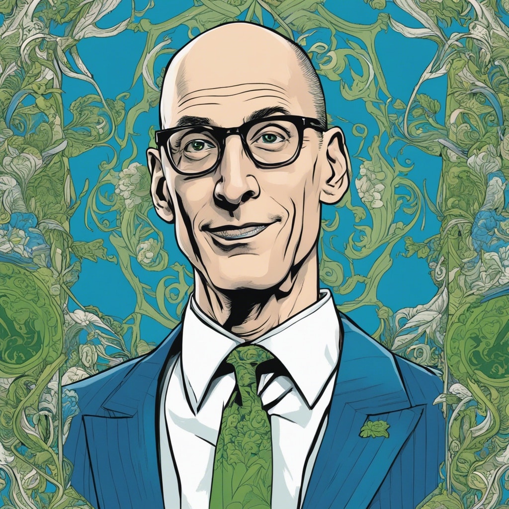 Adam Silver blue and green portrait 