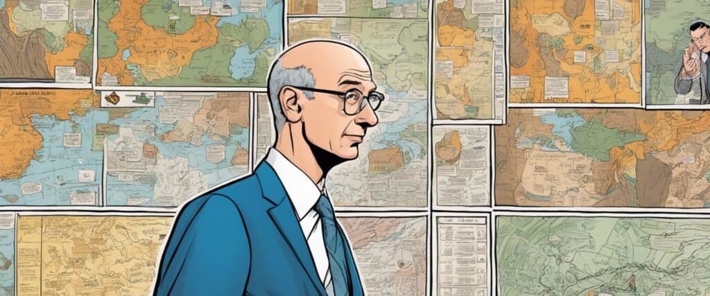 Adam Silver going through business analysis 