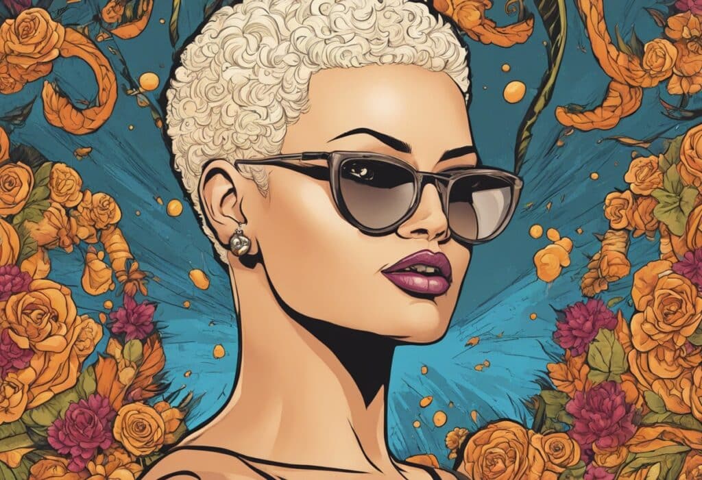 Amber Rose illustrated biography