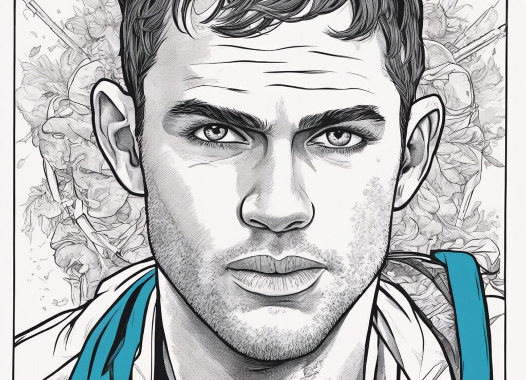 andy roddick portraot