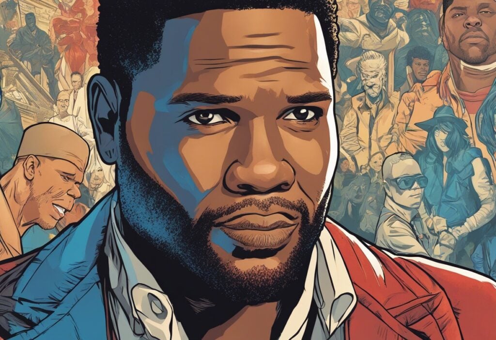 Anthony Anderson illustrated biography