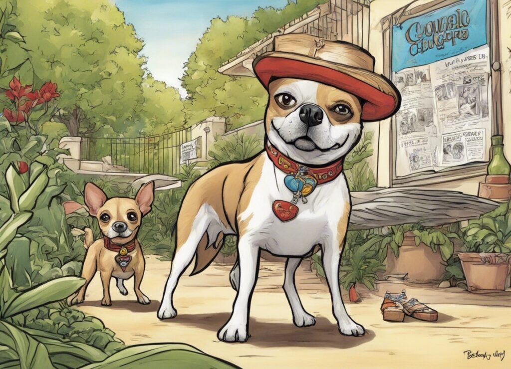 scene from a movie "Beverly hills Chihuahua"