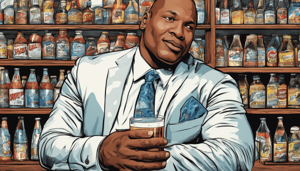 Bo Jackson wearing white suit, in a beverage commercial
