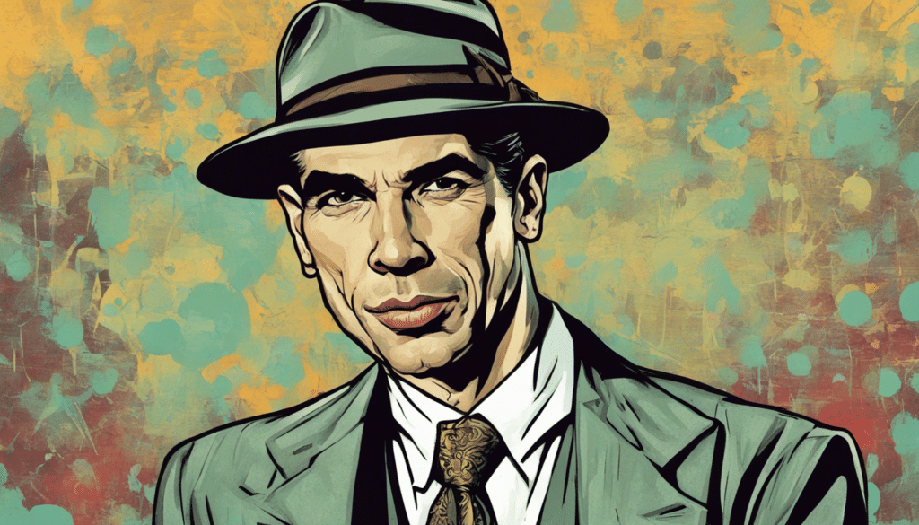 Charles 'Lucky' Luciano portrait