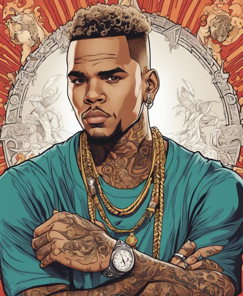 Chris Brown portrait