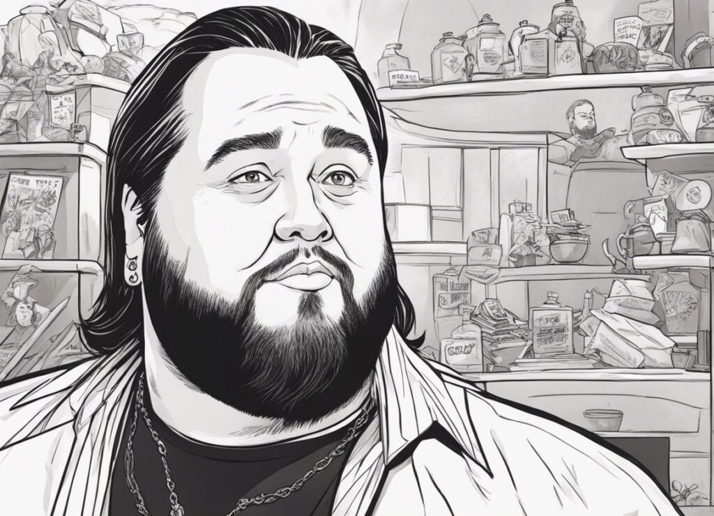 Chumlee acting in a movie 