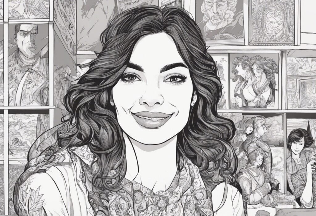 Constance Nunes illustrated biography
