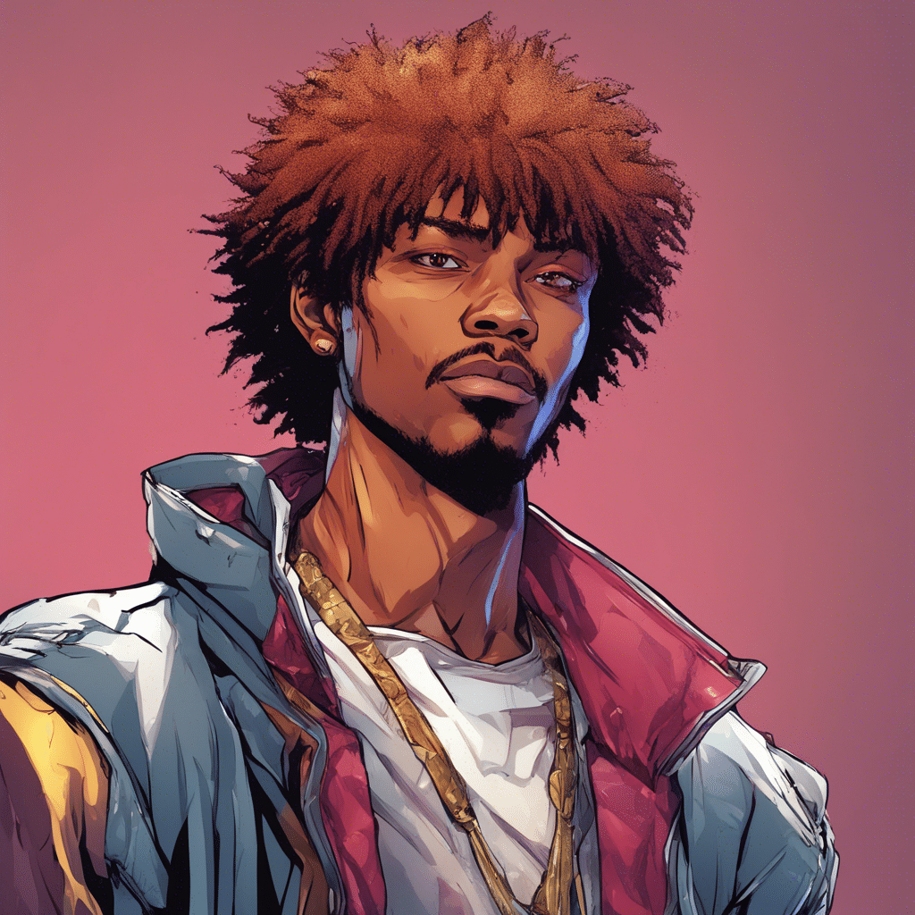 CoryxKenshin's portrait, shiny background