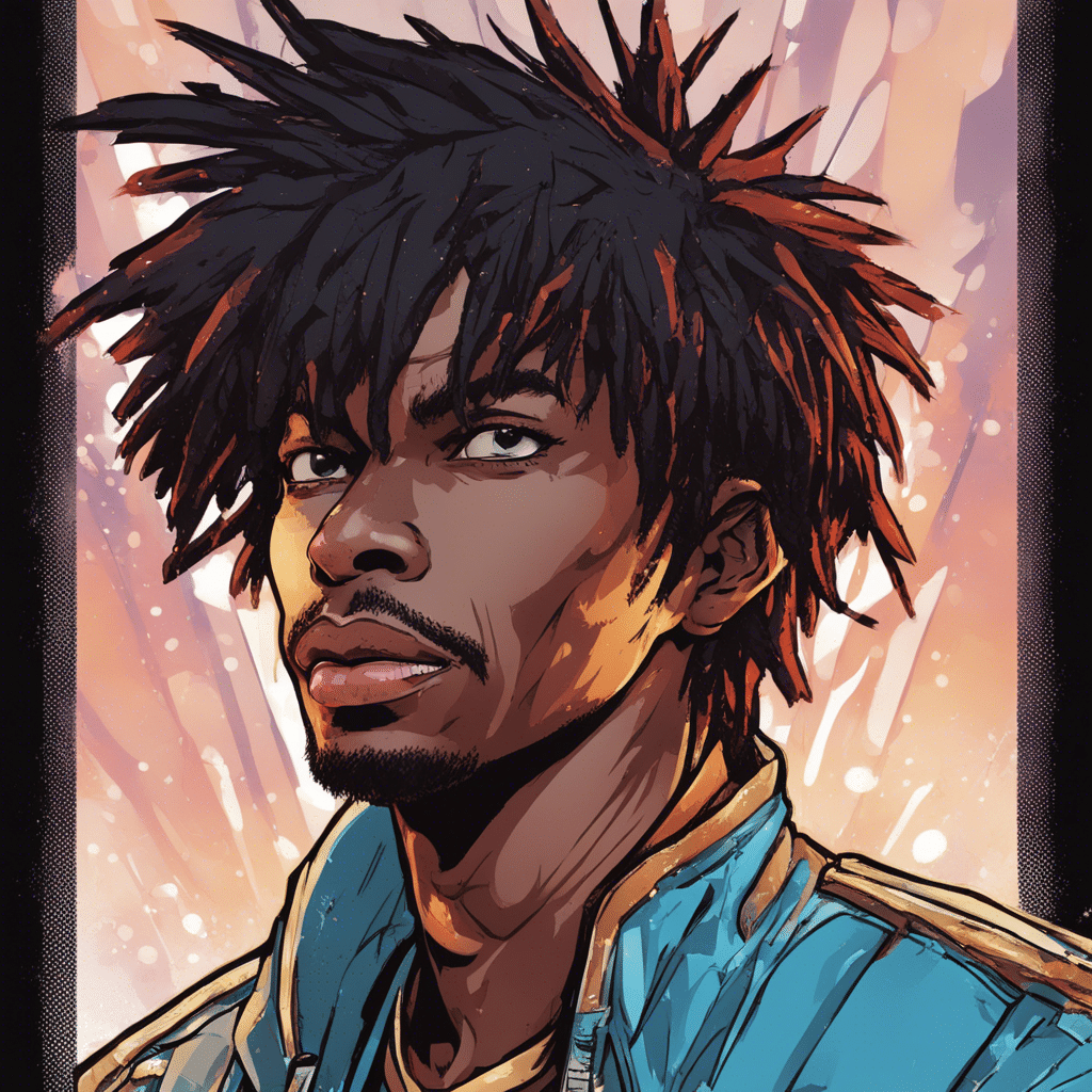 CoryxKenshin's portrait, shiny background