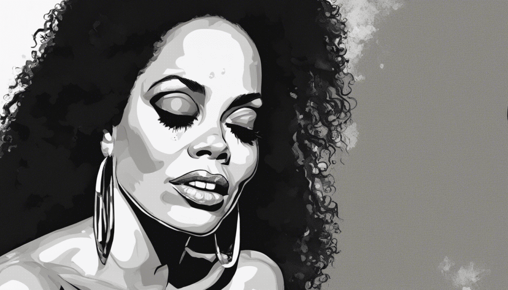 Diana Ross cruing