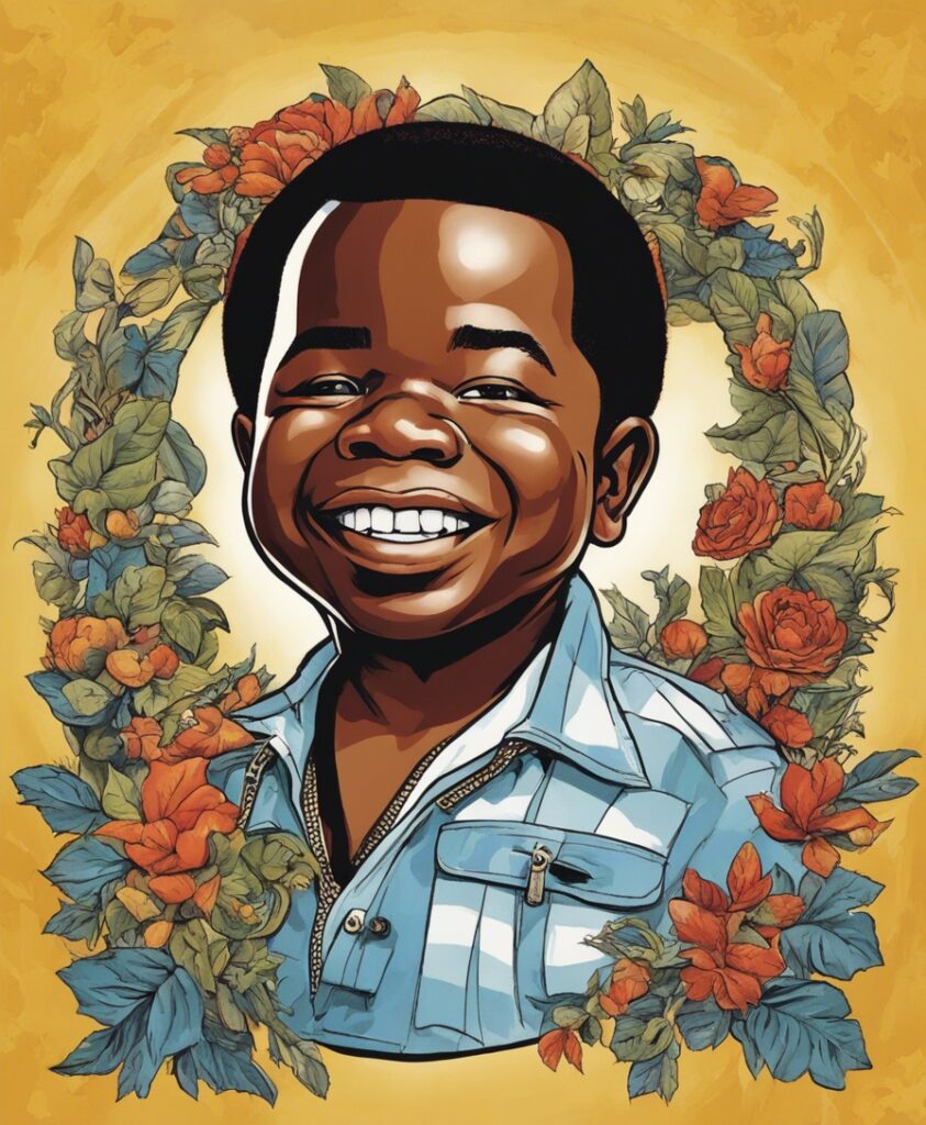 Gary Coleman colorful portrait