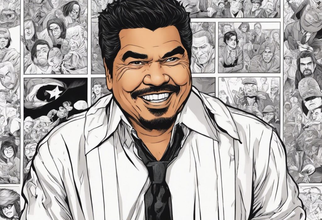 George Lopez illustrated biography