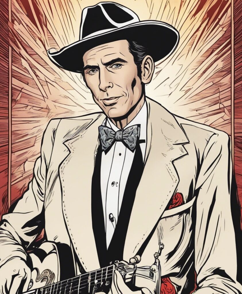 Hank Williams portrait