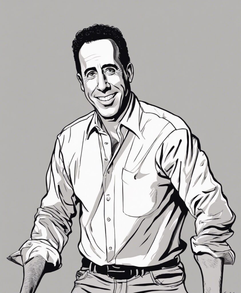 Jerry Seinfeld portrait