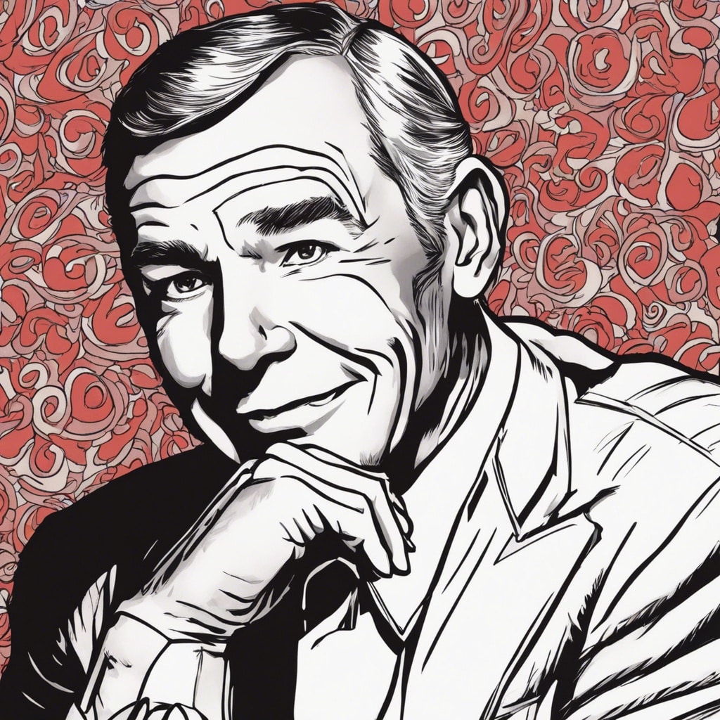 johnny carson portrait