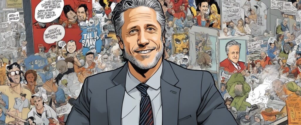 Jon Stewart portrait
