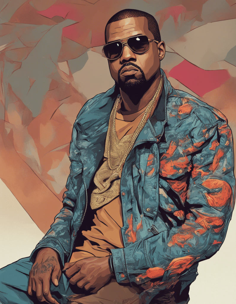 Kanye West portrait