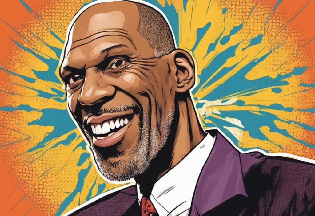 Kareem Abdul Jabbar illustrated biography