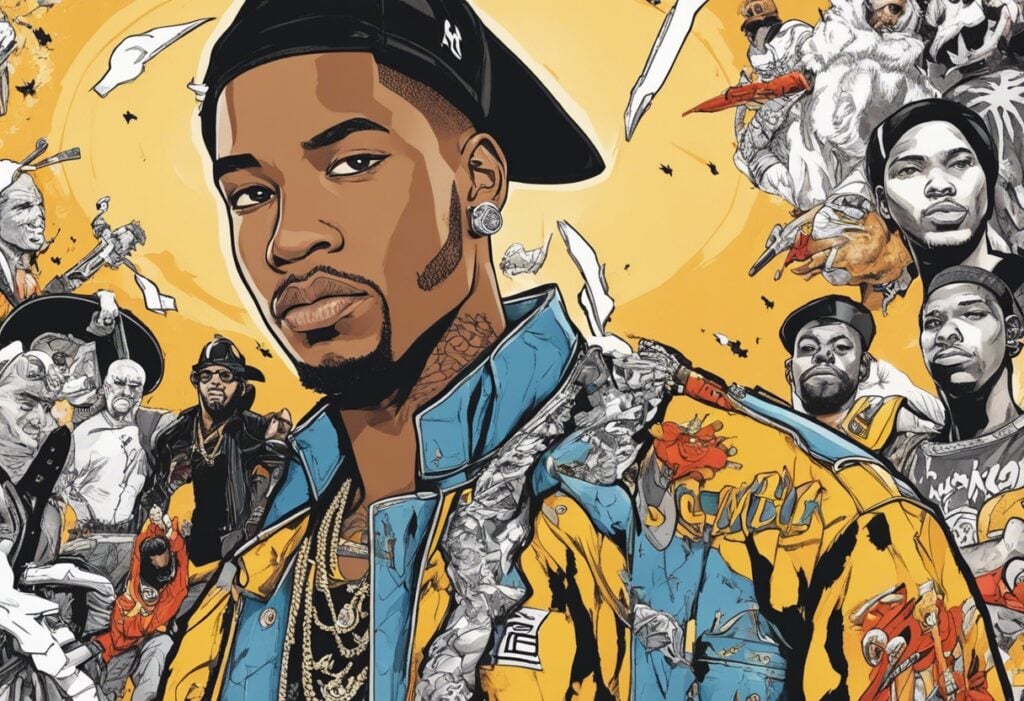 Key Glock illustrated Biography