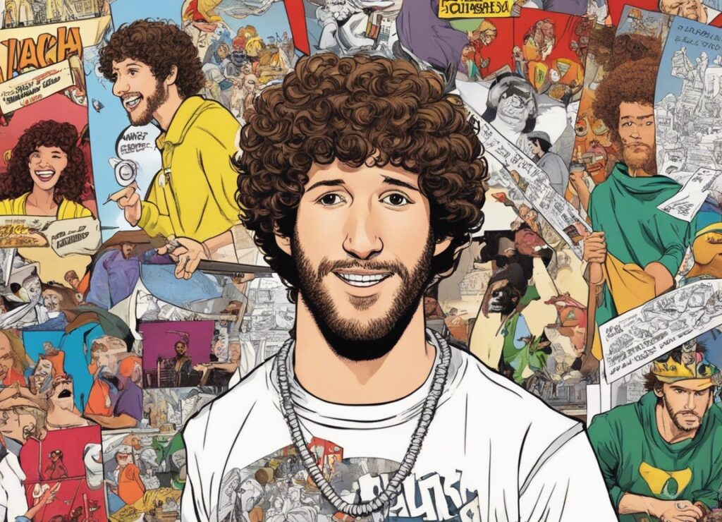 Lil Dicky in high school