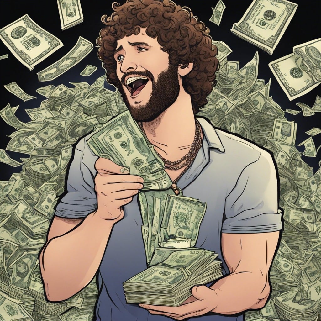 Lil Dicky in his music video