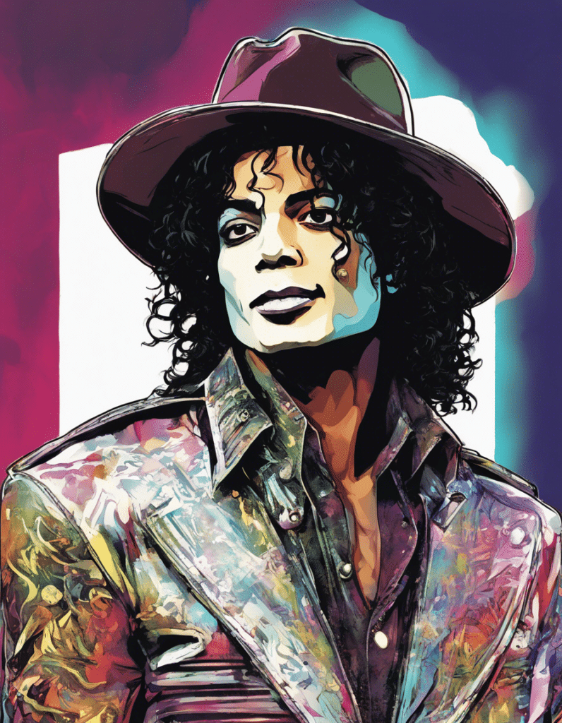Michael Jackson's portrait