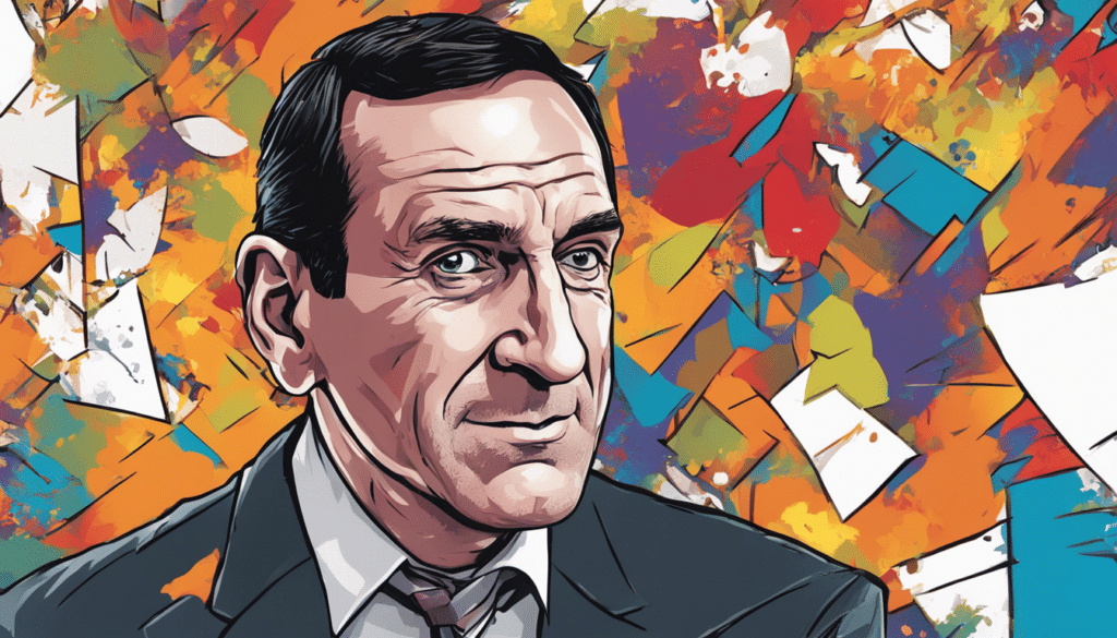 Mike Krzyzewski portrait