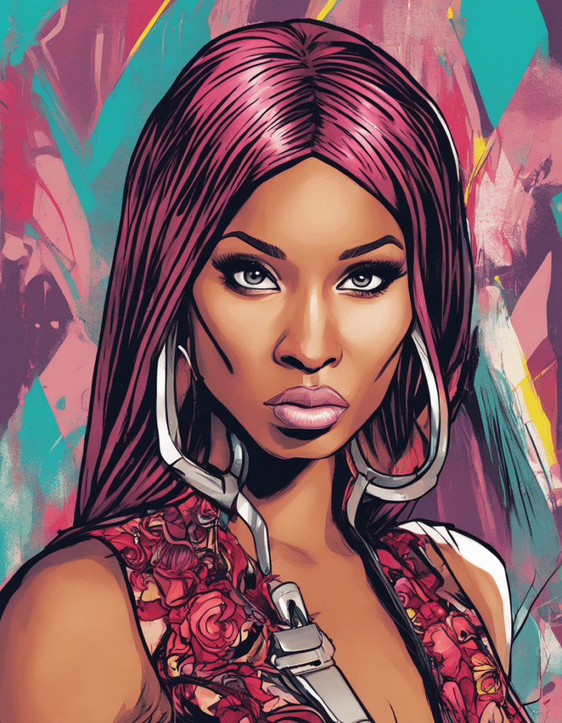 Nicki Minaj portrait