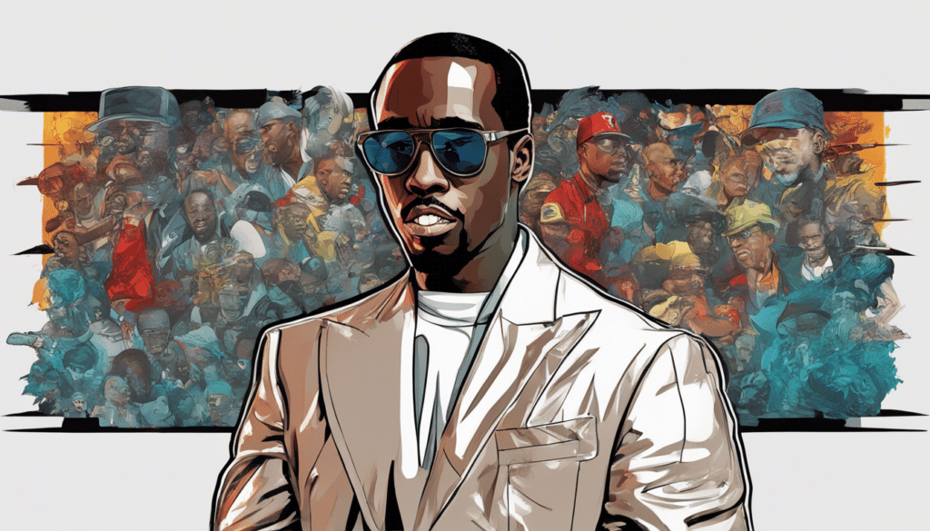 P Diddy portrait