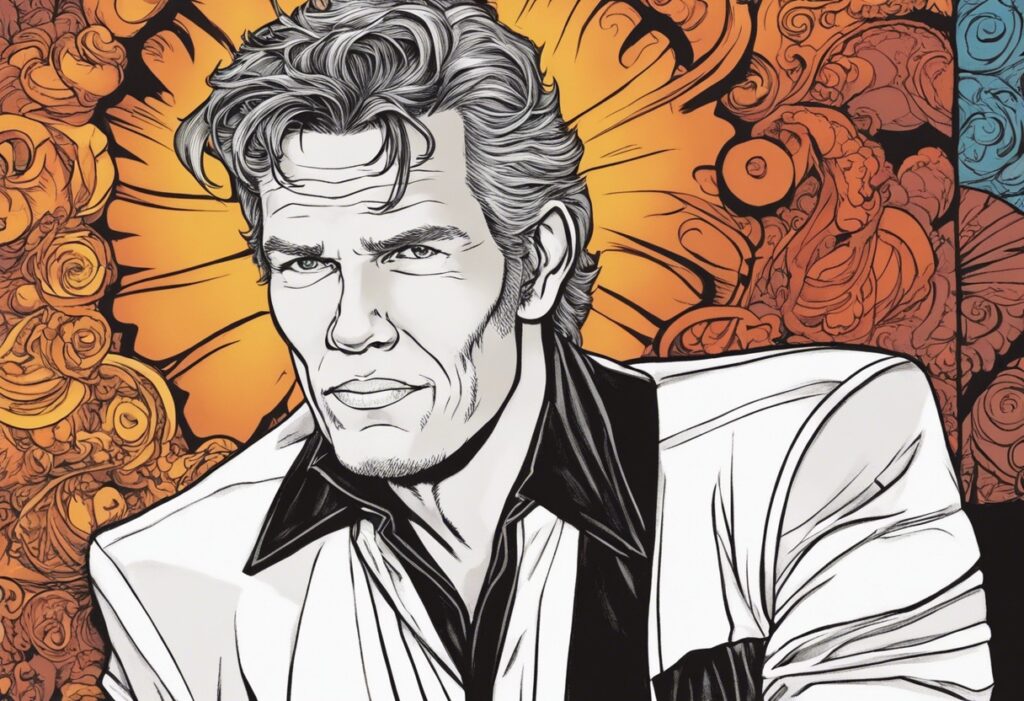 Randy Travis illustrated biography
