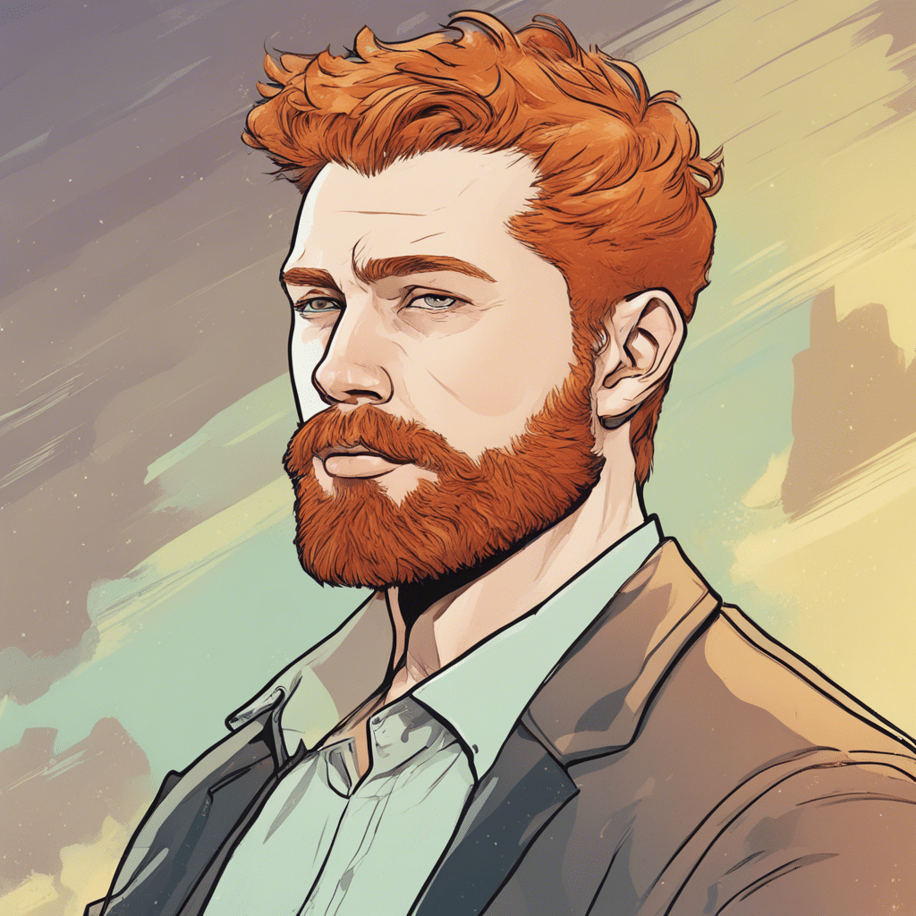Riley Roberts shiny background portrait