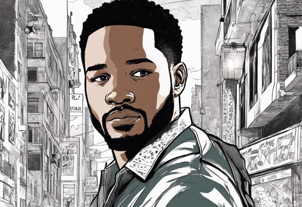 Ryan Coogler illustrated biography