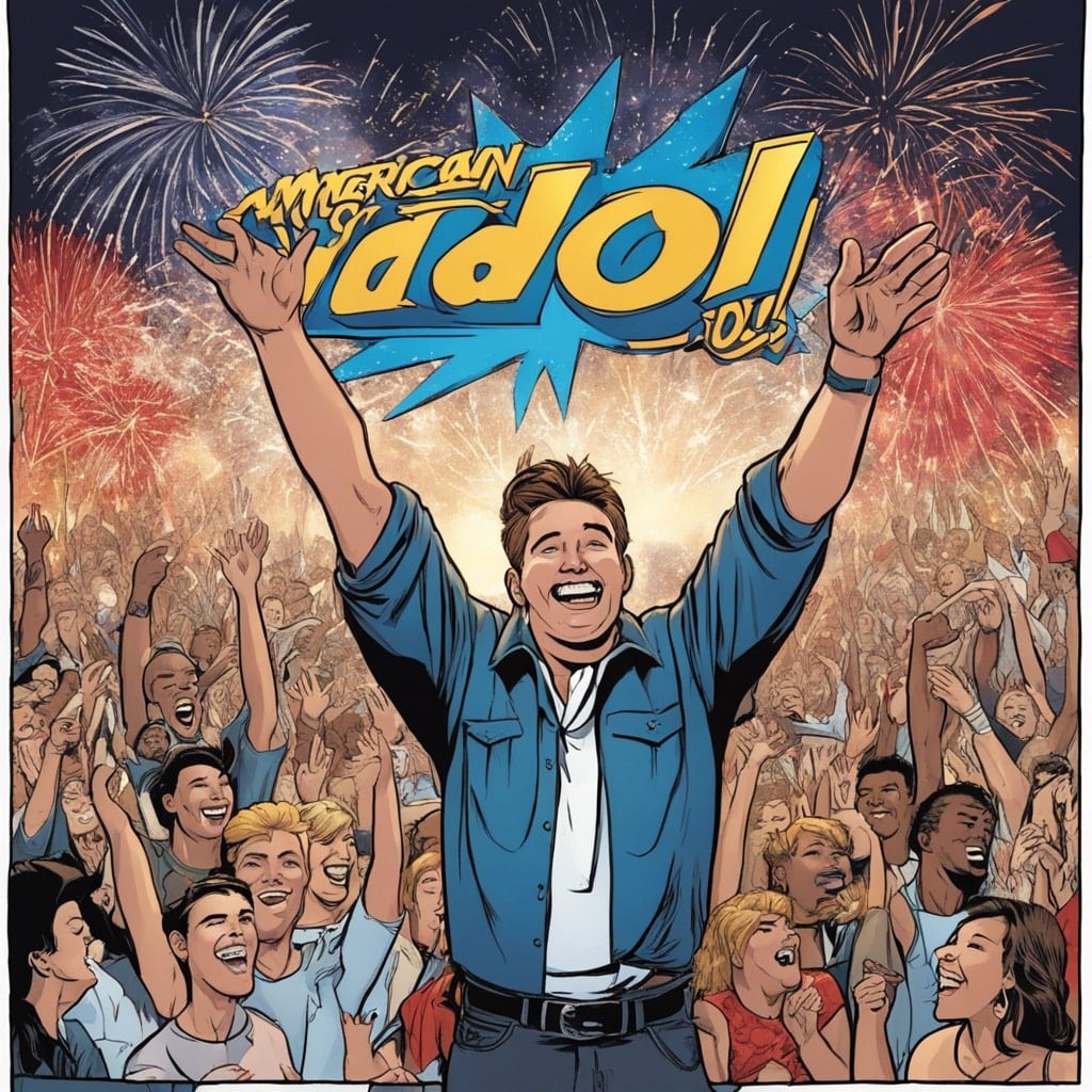 Scotty McCreery winning american idols contest