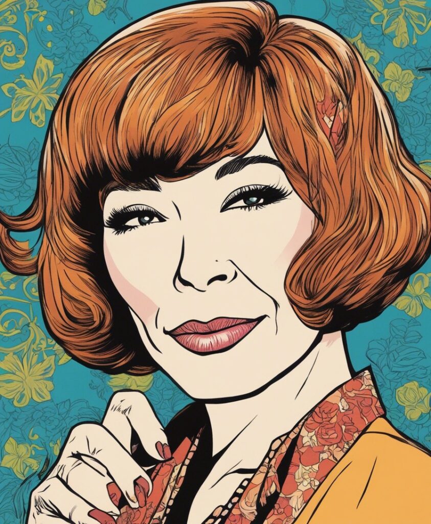 Shirley MacLaine portrait