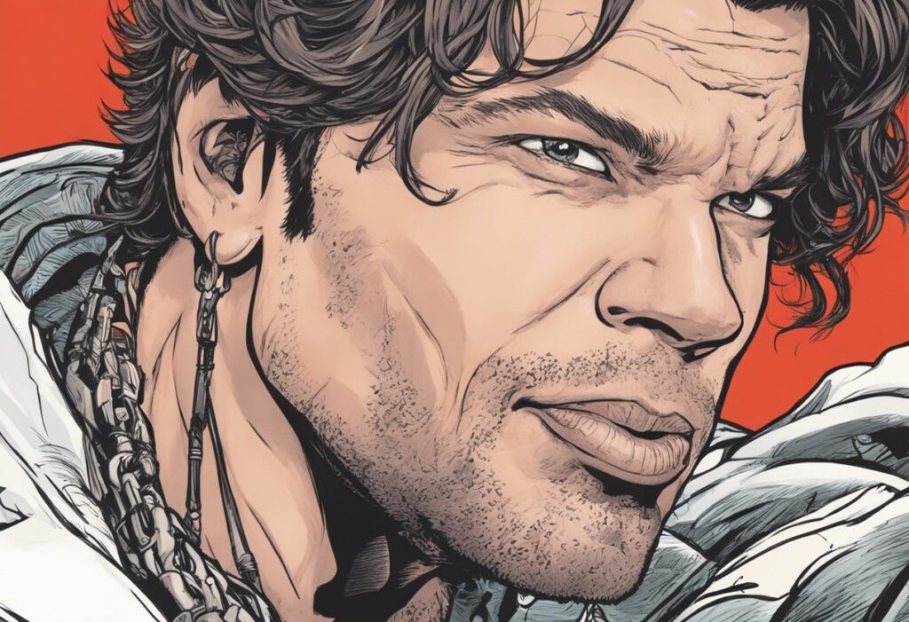 Theo Von illustrated biography