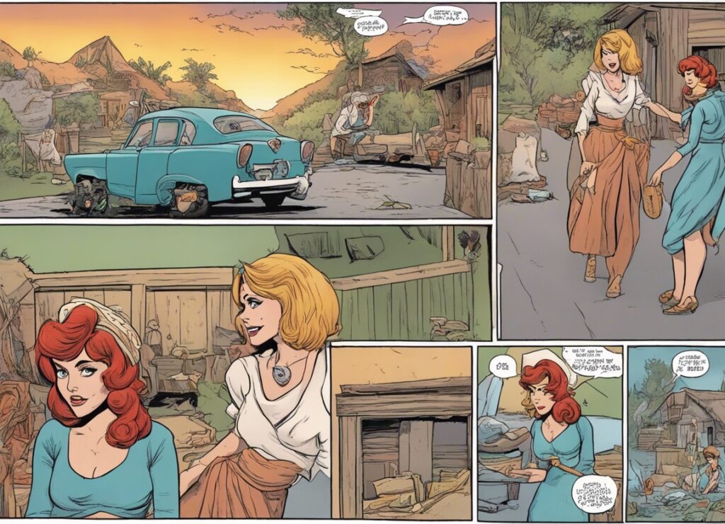 Tina Louise helping poor people