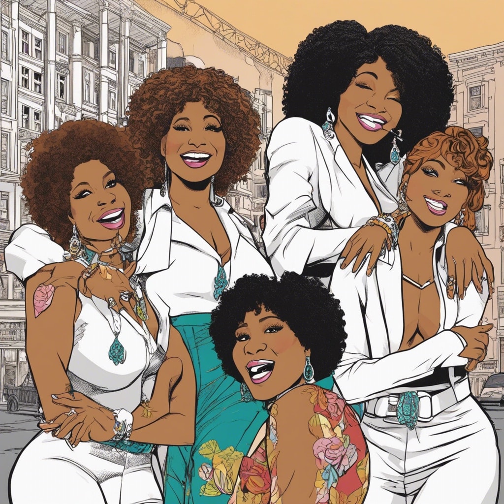 Traci Braxton with her four sisters in the band