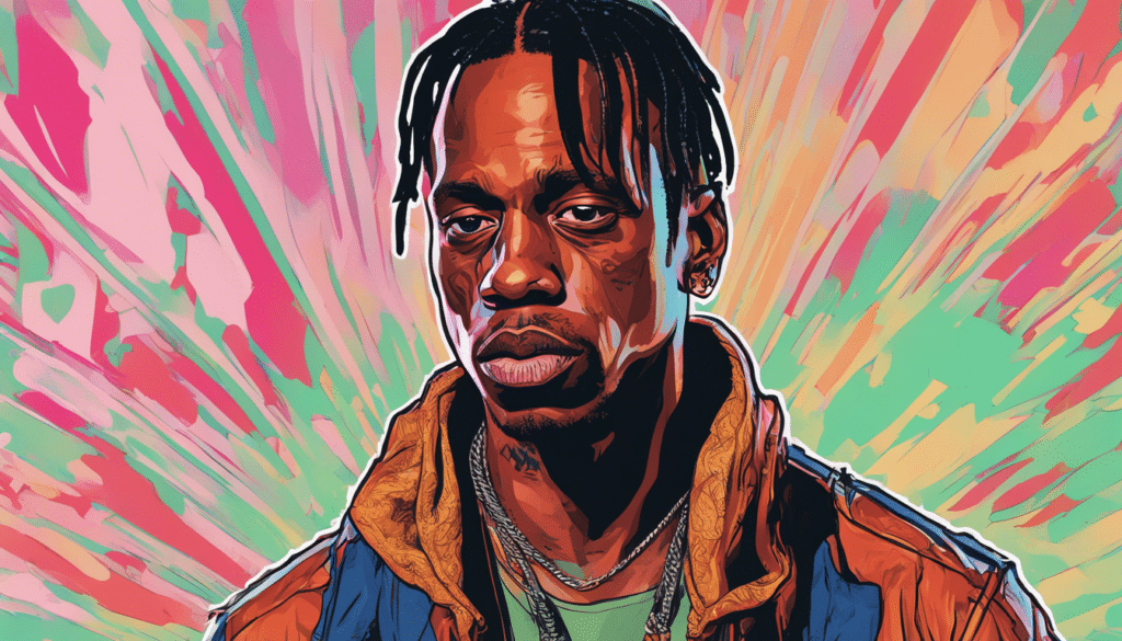 Travis Scott portrait