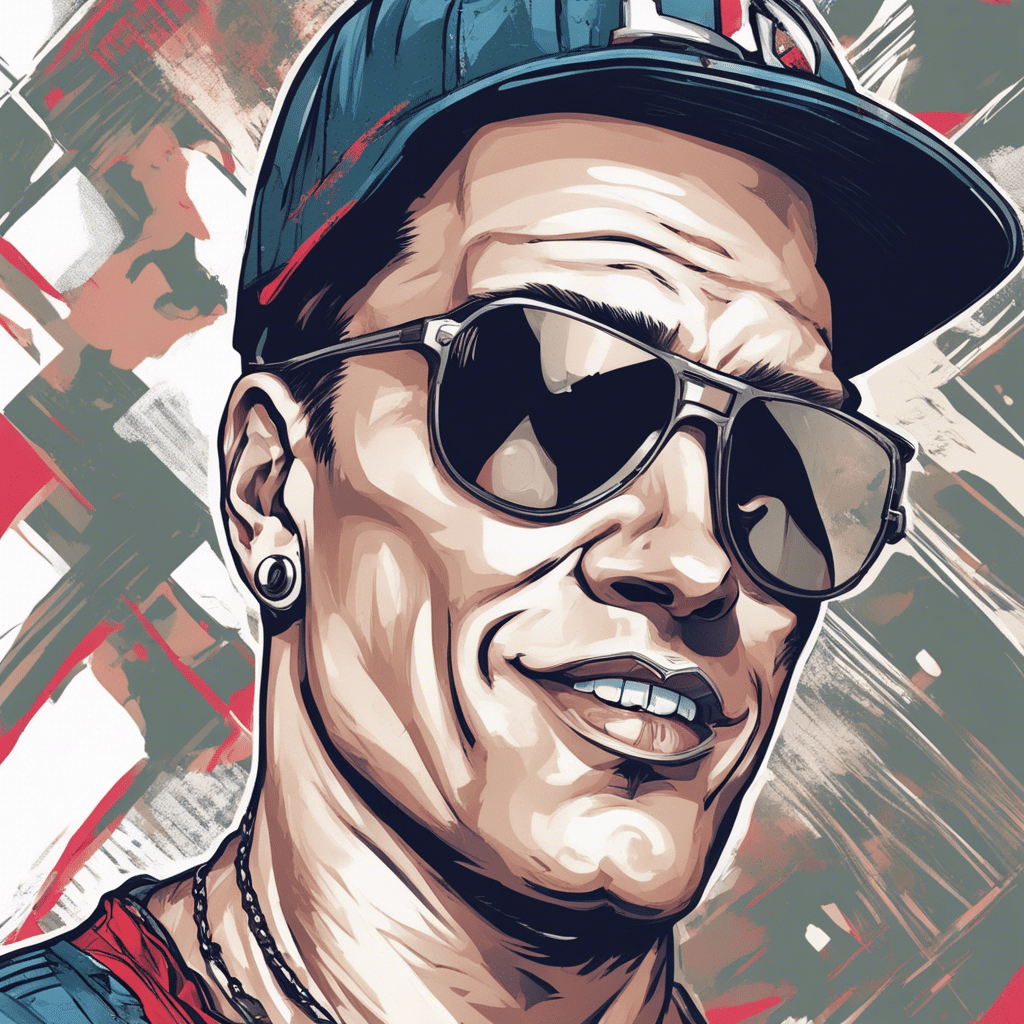 Vanilla Ice portrait