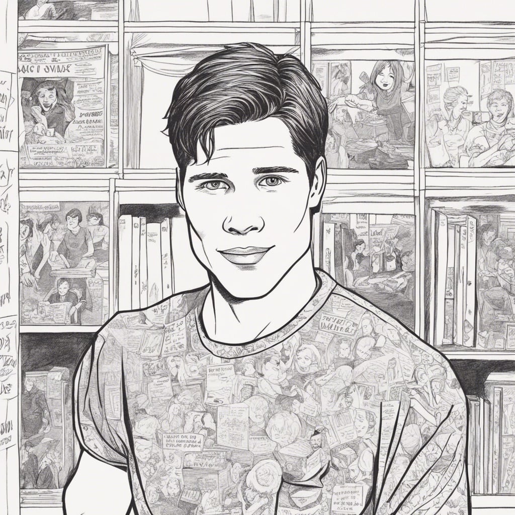 Walker Hayes as a teenager in high school