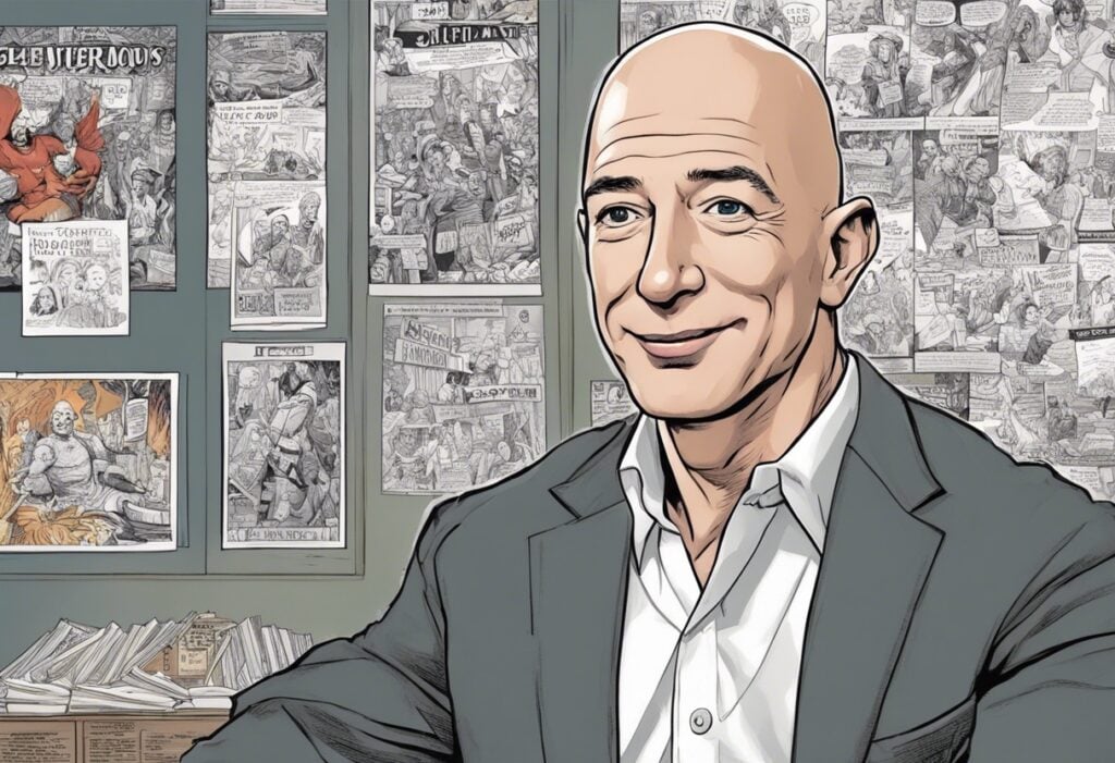 jeff bezos portrait 