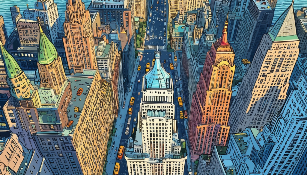 New York City, Bird's eye view