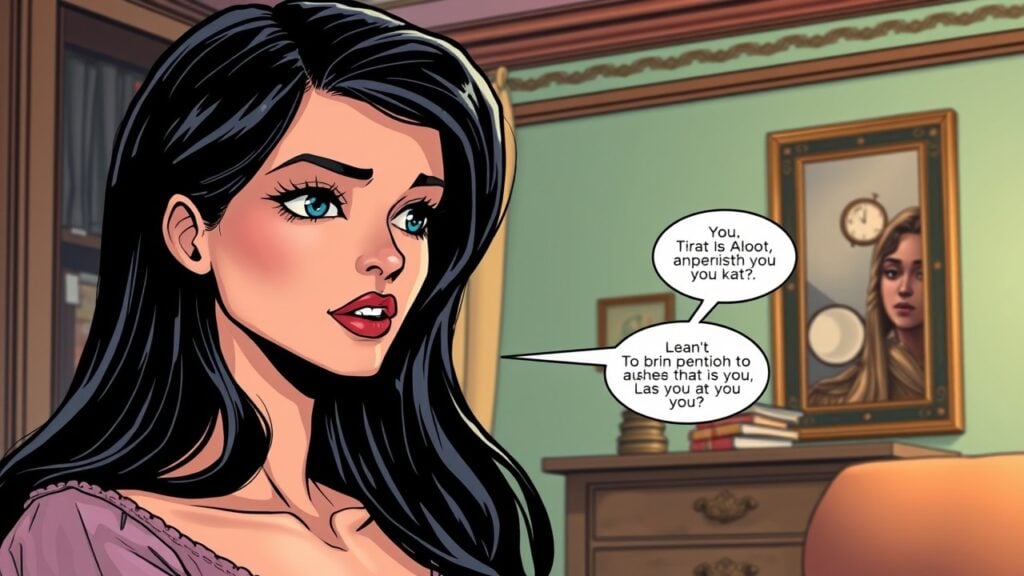 Teal Swan speaking with her client in the room