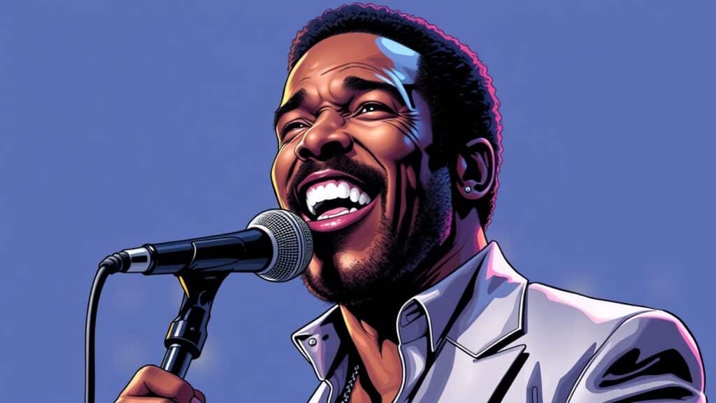 Ray Parker Jr illustrated biography, portrait