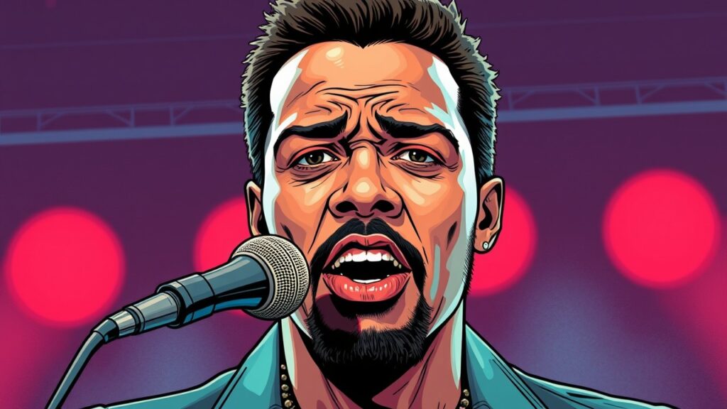 Van Hunt illustrated biography