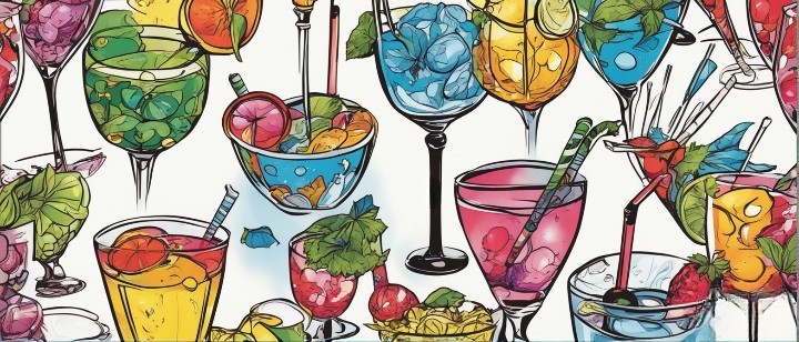 illuminated drink stirrers