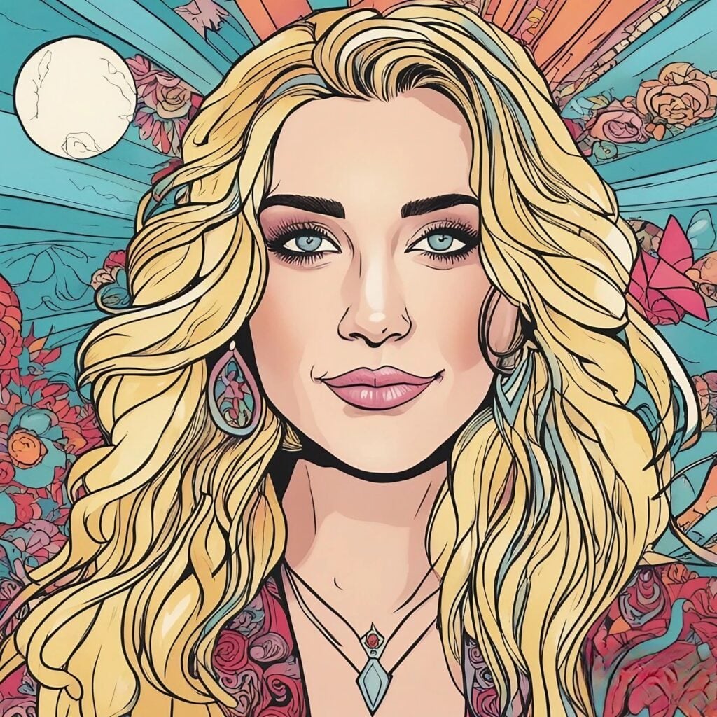 nikki gloser colorful portrait