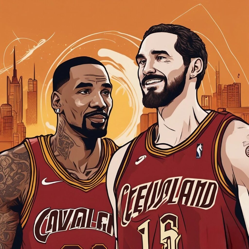 jr smith and kevin love