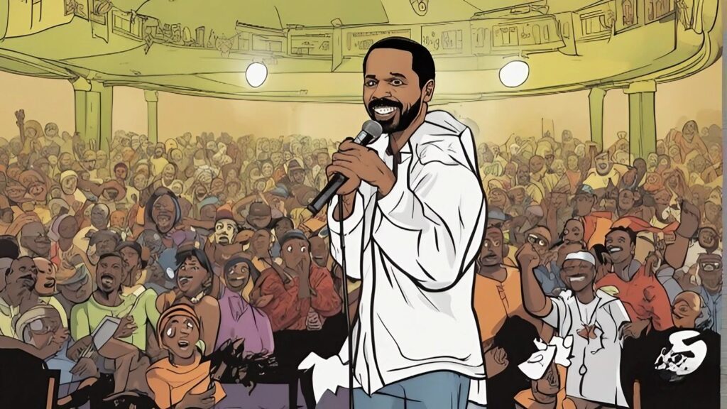 mike epps performing as a teenager